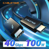 CABLETIME- THUNDERBOLT 3 Cable, SKU-CT-C160-TB3-PB1