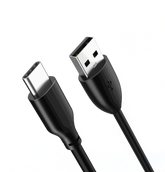 CABLETIME- USB A 3.0 Extension Cable Input: USB A Male; Output: USB A Female; Transmition Rate: 5Gbps; Material: Aluminum Shell + Braided Jacket, SKU- CT-AMAF1-AG2
