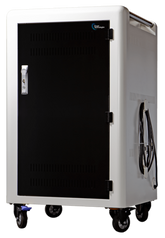 POWER TECHNOLOGIES 36 Bay Secure Charging Cart - 220V UK, MODEL- AC-Plus-T, SKU- CRT-PLS-S36L-U