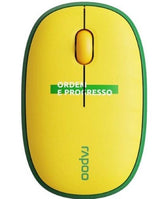 Rapoo M650 Mouse Multimode Wireless - Br- Yellow Green