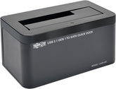 TRIPP LITE USB 3.1 Gen 1 USB-C SATA Hard Drive Quick Dock 2.5" & 3.5" HDD SSD (U439-001)