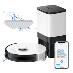 Tapo RV30 Plus | LiDAR Navigation Robot Vacuum & Mop + Smart Auto-Empty Dock | Tapo