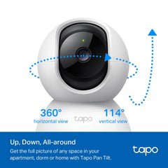 Tapo C200 | Pan/Tilt Home Security Wi-Fi Camera | Tapo