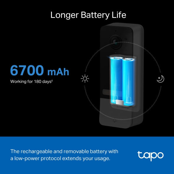 Tapo D230S1 | Tapo Smart Battery Video Doorbell | Tapo