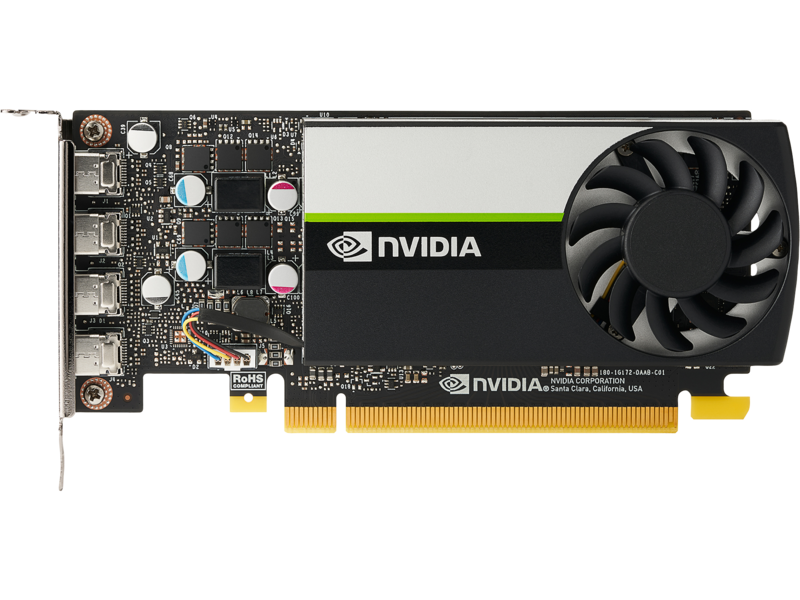 NVIDIA T1000 4GB 4mDP Graphics Cards