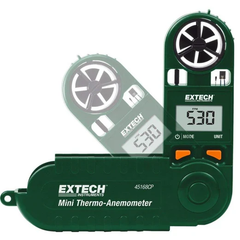 Extech 45168CP: Mini Thermo-Anemometer with Built-in Compass