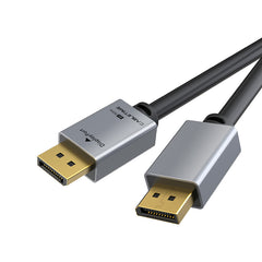 CABLETIME- Dispaly port 20P male to male, nickle plated , metal cover, ROHS, SKU- CT-AV585-P01G-SG1.8