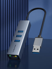 USB 3.0 3 Port Hub With Gigabit Ethernet Adapter