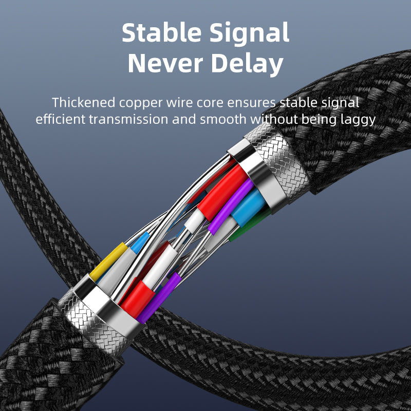 CABLETIME- Premium USB Type C to HDMI Cable, Gold Plated, Support AUDIO-VIDEO 4K/60HZ, Transmission Rate: 18Gbps, Shell: Aluminum +TPE, Wire: [32AWG*2C+EAM]  RoHS, SKU- CT-C160-PU31-CMHD2-S1