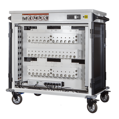 POWER TECHNOLOGIES Premium 40 Bay Secure Smart Charge Cart - 220V UK, MODEL- AC-PRO-II, SKU- CRT-PRO-S40L-U