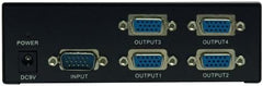 TRIPP LITE SPLITTER 4PORT VGA(HD15) WITH SIG. BOOSTER M/4XF B114-004-R