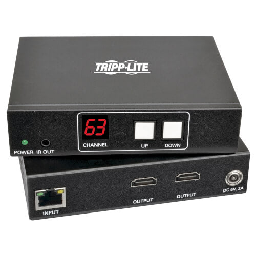 TRIPP LITE HDMI 2-PORT SPLITTER/IP EXTDR 100MT B160-201-HSI