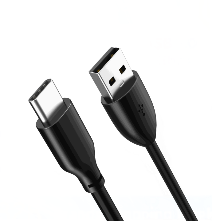 CABLETIME- USB A 3.0 Extension Cable Input: USB A Male; Output: USB A Female; Transmition Rate: 5Gbps; Material: Aluminum Shell + Braided Jacket, SKU- CT-AMAF1-AG2