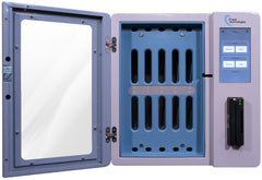 POWER TECHNOLOGIES 10 Bay Smartphone Device Management and Charging Cabinet - 220V UK, MODEL- DMS-10, SKU- CAB-DMS-B10R-U