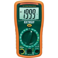 Extech EX310: 9 Function Mini MultiMeter + Non-Contact Voltage Detector