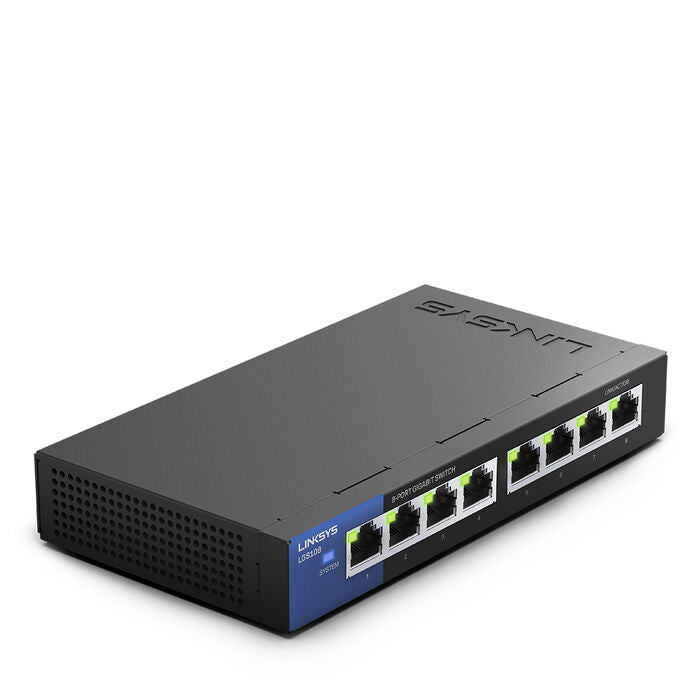 LGS108-Retail 8-Port GE Unmanaged Switch