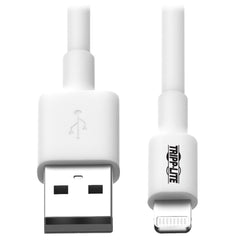 TRIPP LITE USB 2.0 LIGHTNING SYNC/CHARGE CABLE M/M 3F/0.91M M100-003-WH