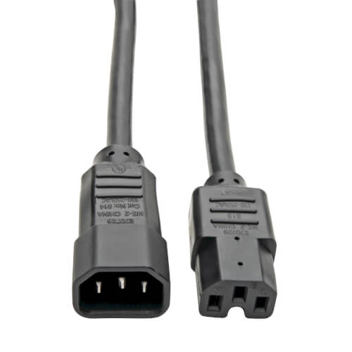 TRIPP LITE POWER CABLE C14-C15 15A M/F 6F/1.83M P018-006