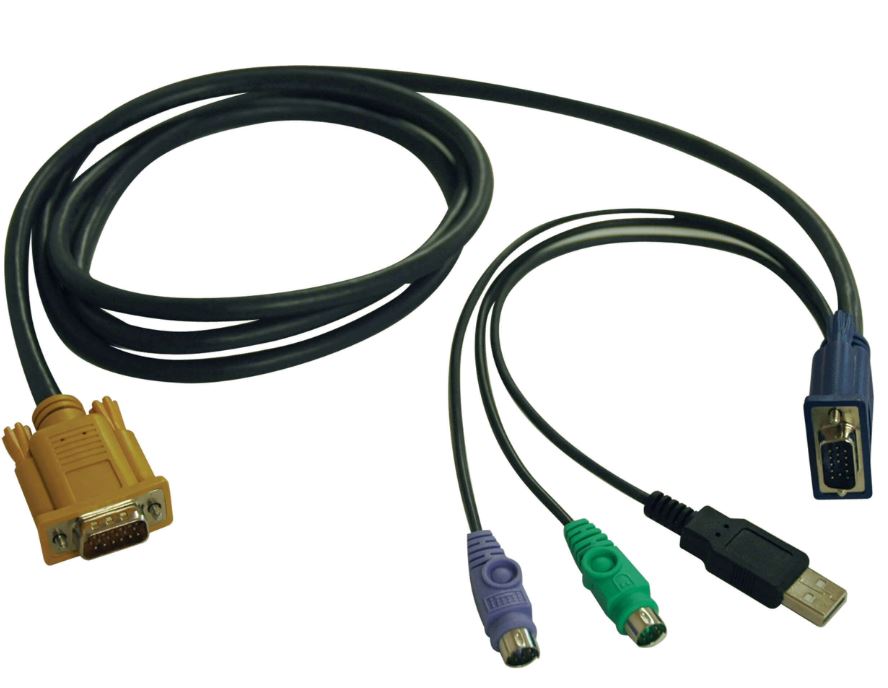 TRIPP LITE KVM CABLE USB/PS2 COMBO 6FT P778-006