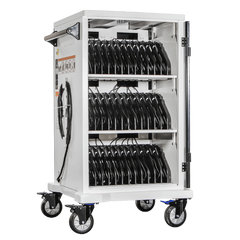 POWER TECHNOLOGIES 36 Bay Secure Charging Cart - 220V UK , MODEL- AC-SLIM, SKU- CRT-SLM-S36L-U