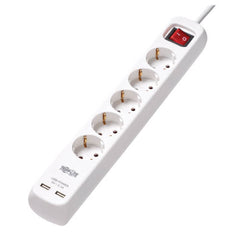 TRIPP LITE POWER EXT 5WAY F SCHUKO 2USB 16A 3M PS5G3USB