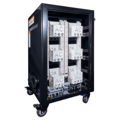 POWER TECHNOLOGIES 36 Bay Cart with Smart Charging - USB-C Hub, MODEL- PT-36-H65, SKU- CRT-LTE-S36L-U-H65