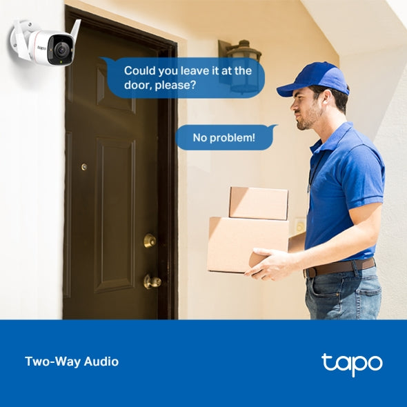 Tapo C320WS | Outdoor Security Wi-Fi Camera | Tapo