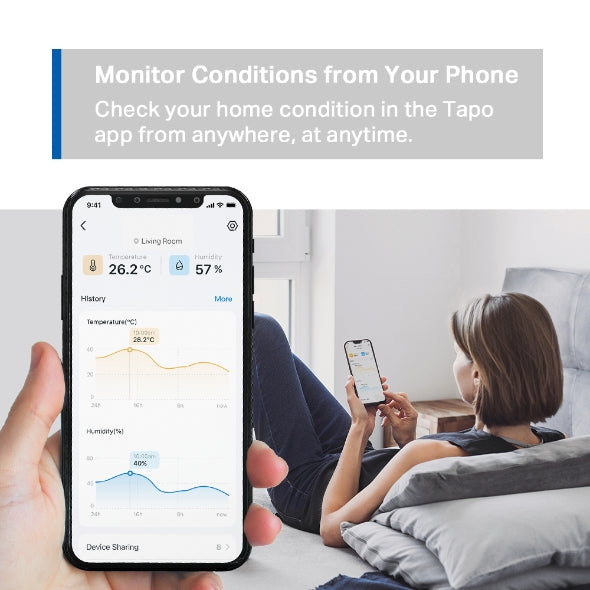 Tapo T315 | Smart Temperature & Humidity Monitor | Tapo