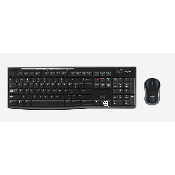 KEYBOARD WITH MOUSE WIRELESS LOGITECH MK270 | 920-004519