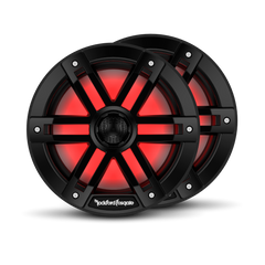 M1 8” Color Optix™ Marine 2-Way Speakers (pr) - Black