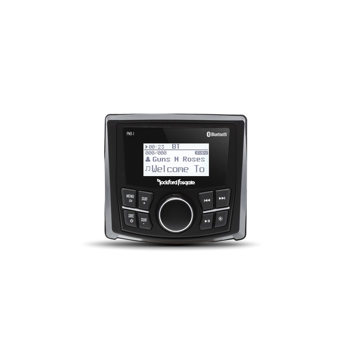 Punch Marine Grade Media Receiver with 2.3" Dot Matrix Display