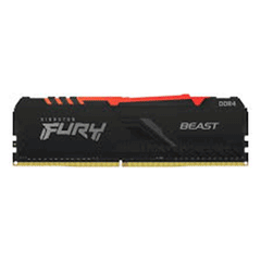 RAM DDR4 16GB/3200 KINGSTON FURY RGB BEAST (1x16GB) | KF432C16BBA-16