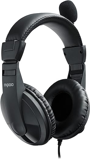 RAPOO H150 USB STEREO HEADSET BLACK