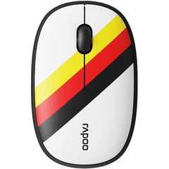 RAPOO M650 MOUSE MULTIMODE WIRELESS - DE- WHITE YELLOW RED