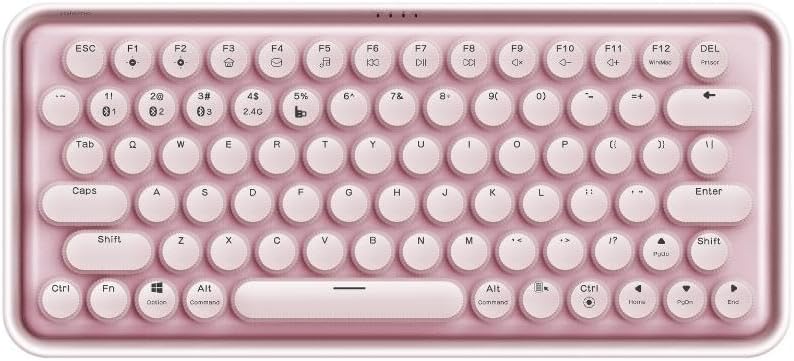 RAPOO RALEMO PRE 5 KEYBOARD WIRELESS MULTIMODE - PINK