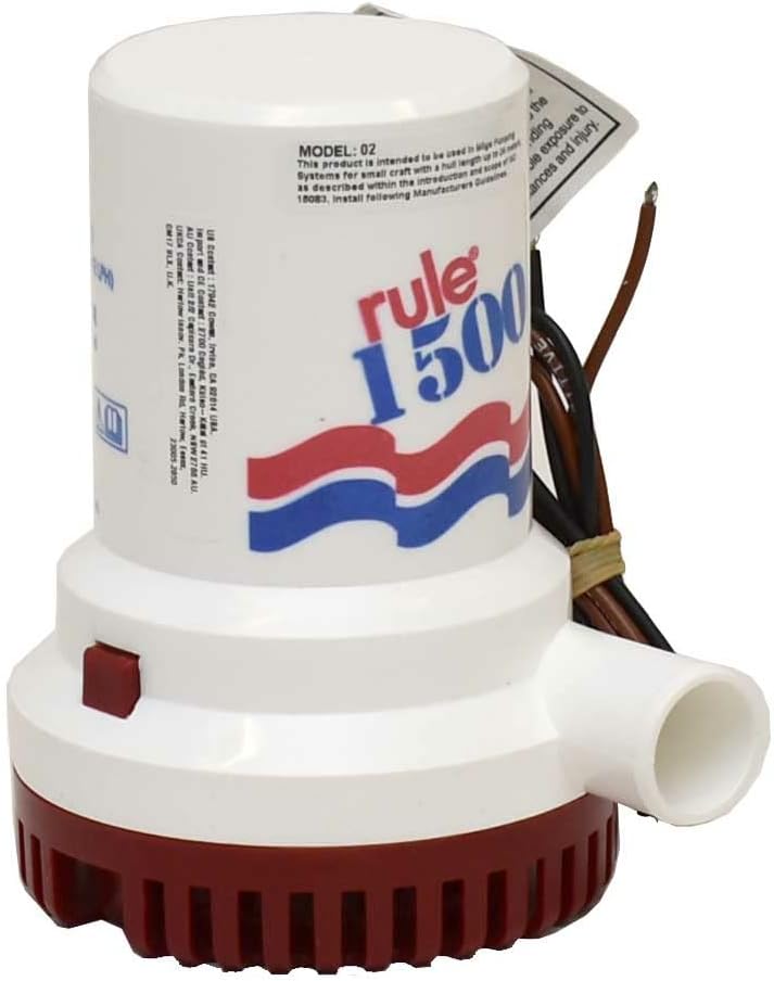 Rule 1500 GPH Bilge Pump